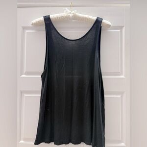 Mossimo Sheer Black Tank, sz lg